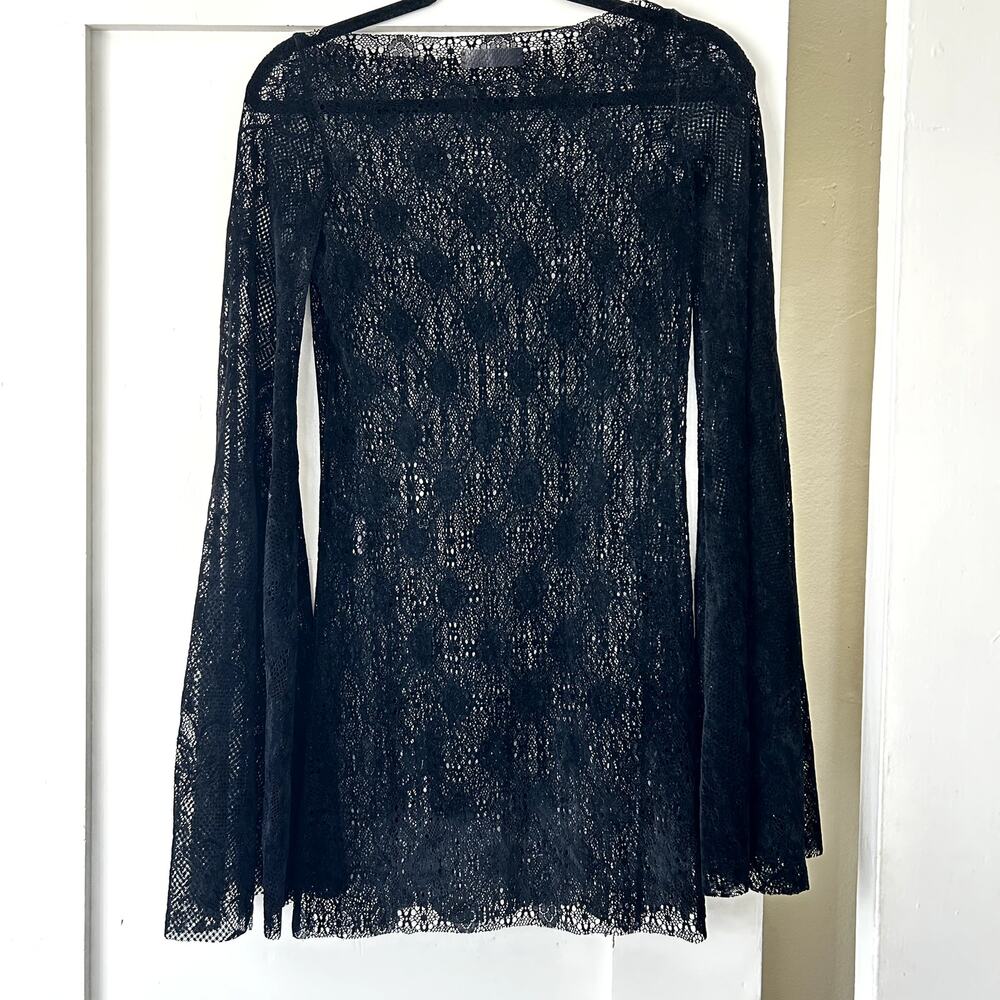 RARE Japanese Whimsygoth bell sleeve dress